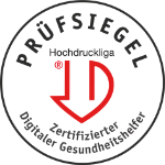  Label de contrôle de la Hochdruckliga - Assistant de santé numérique certifié 2020