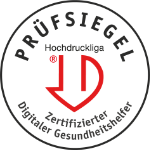 Prüfsiegel Hochdruckliga – Zertifizierter digitaler Gesundheitshelfer 2020